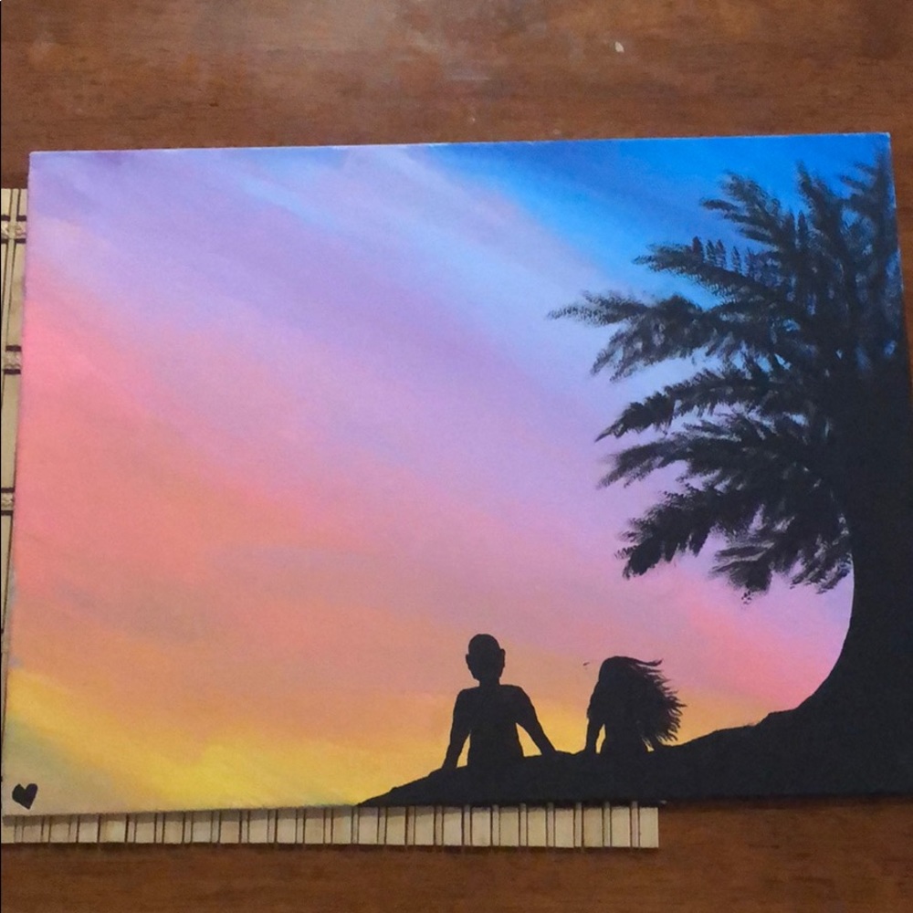 Rainbow Sunset 🖼